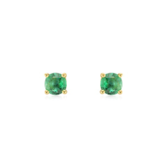 0.35ct Emerald Stud Earrings