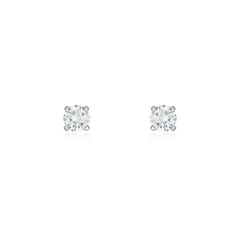 0.30cts Round Brilliant Cut Diamond Earrings
