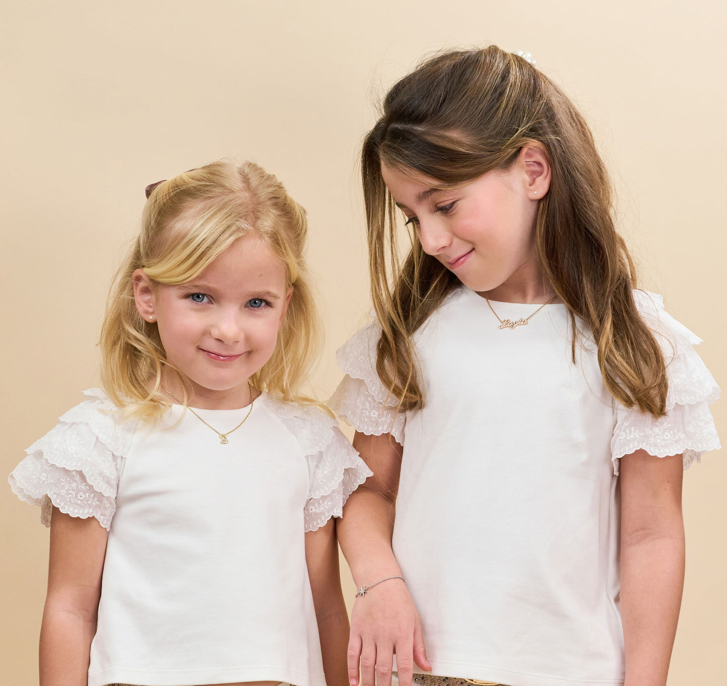 Mini Heirlooms 18ct Yellow Gold Diamond Set Initial Pendant