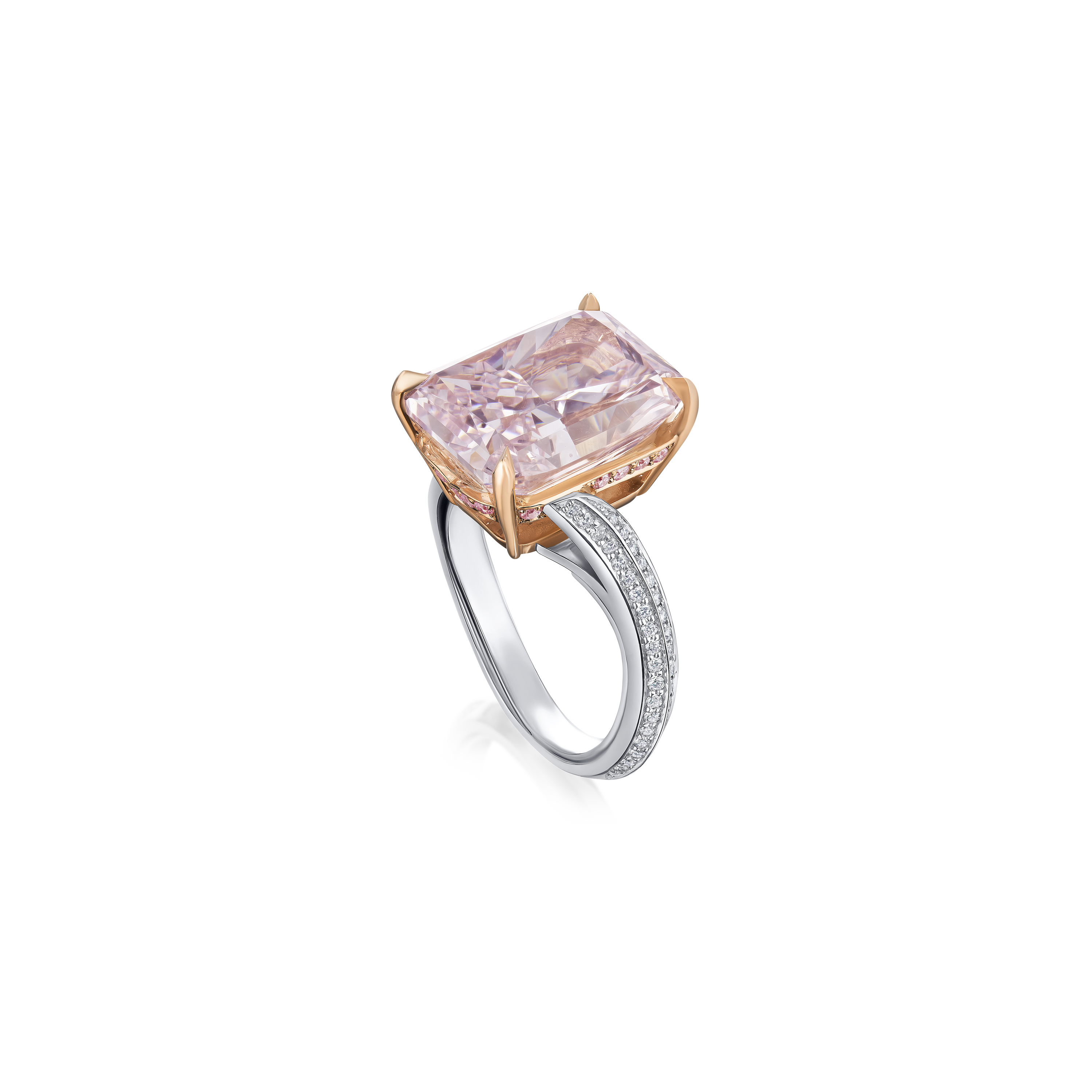 Fancy Pink Diamond Ring