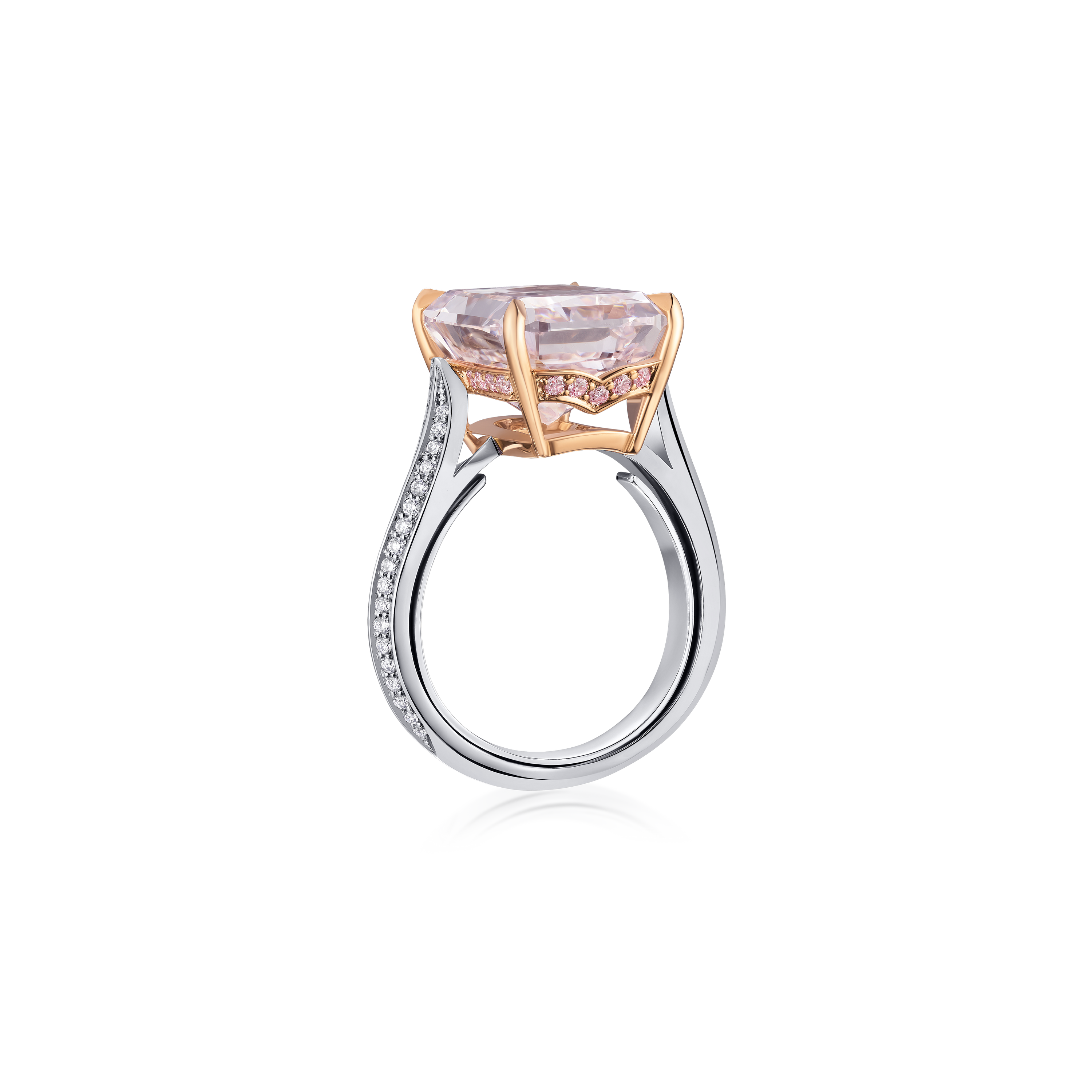 Fancy Pink Diamond Ring