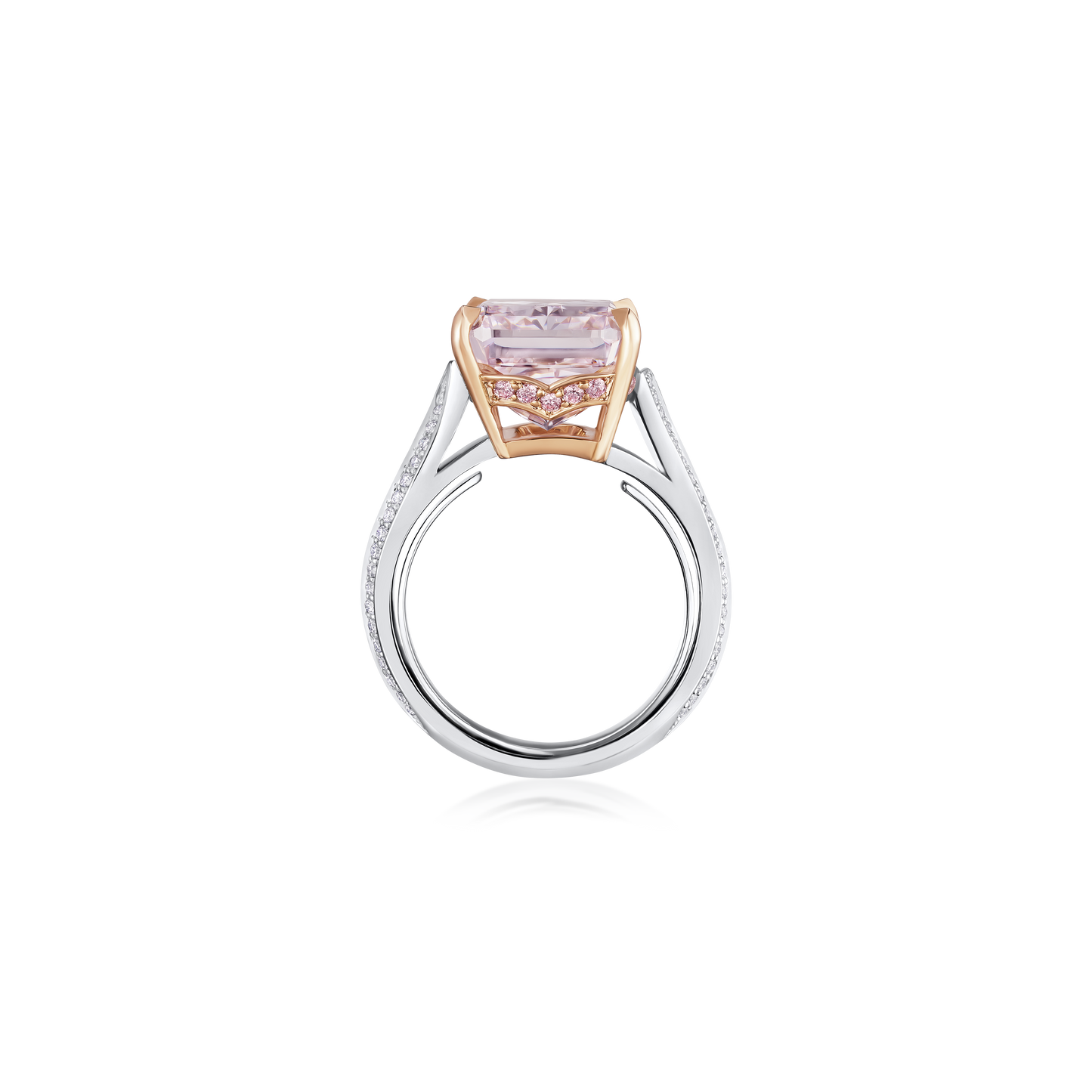 Fancy Pink Diamond Ring