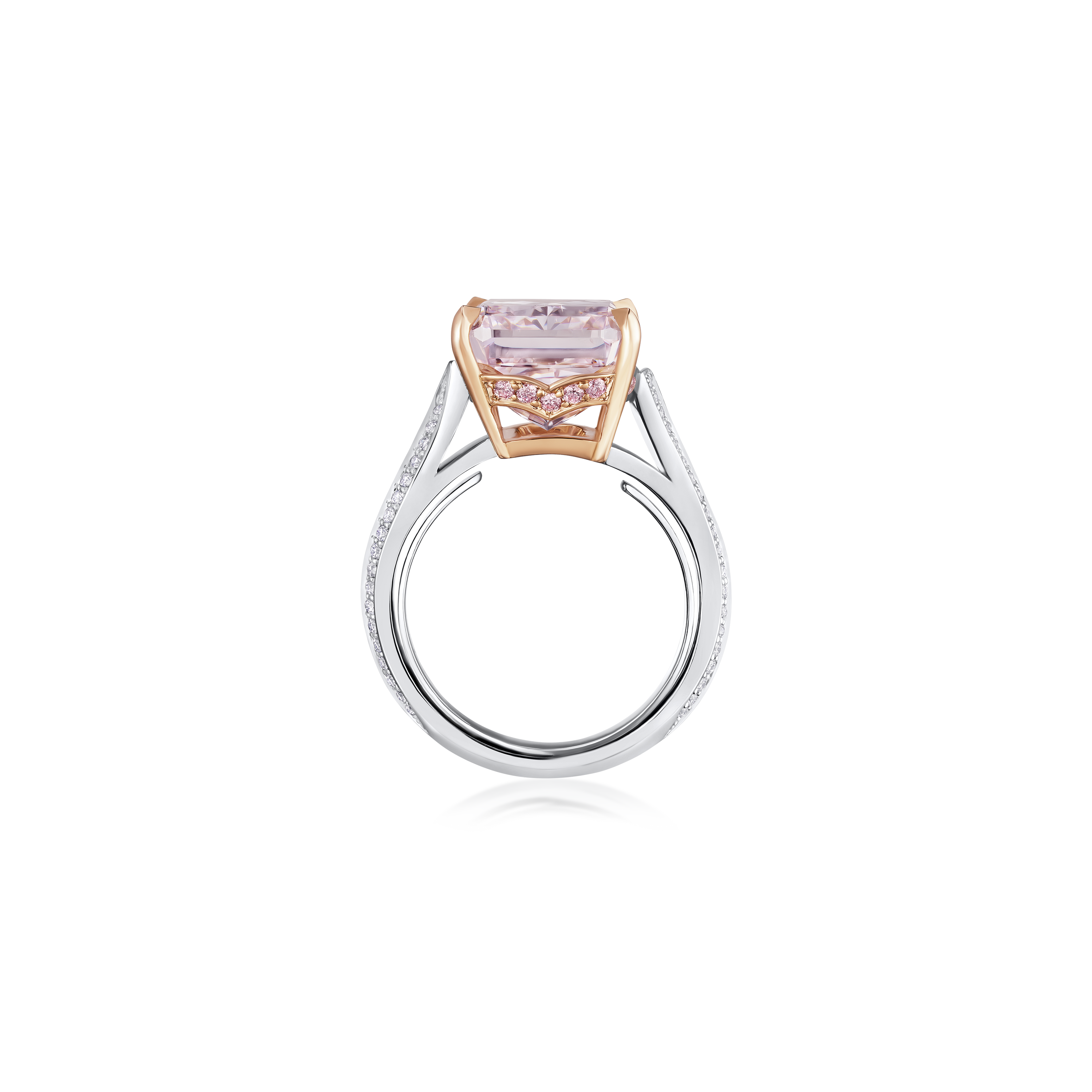 Fancy Pink Diamond Ring