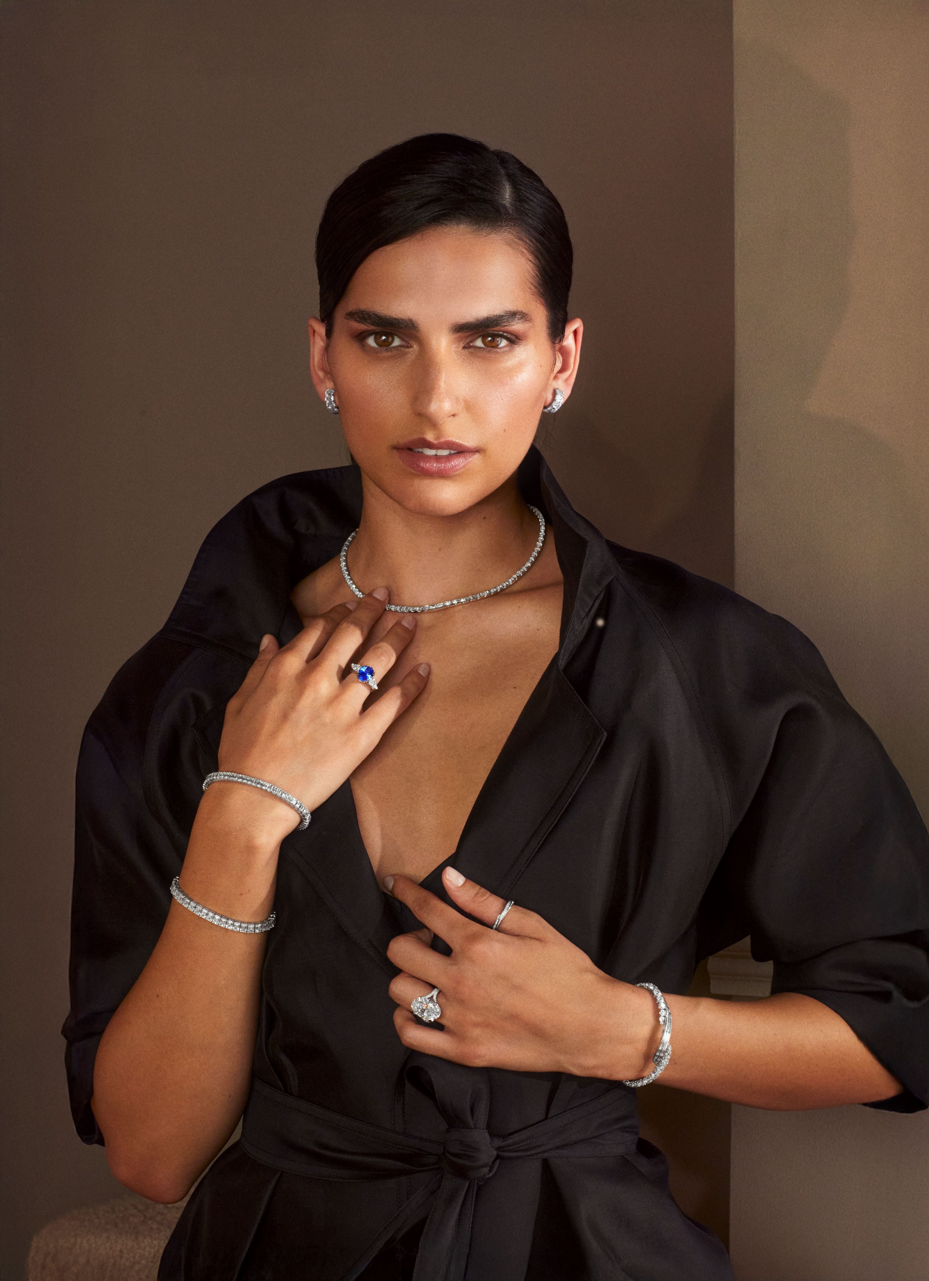 Skyline Platinum Twist Ring