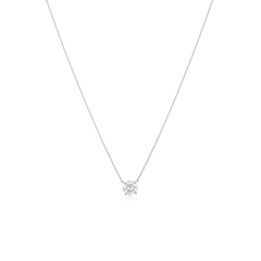 1.01cts Round Brilliant-Cut Diamond Pendant
