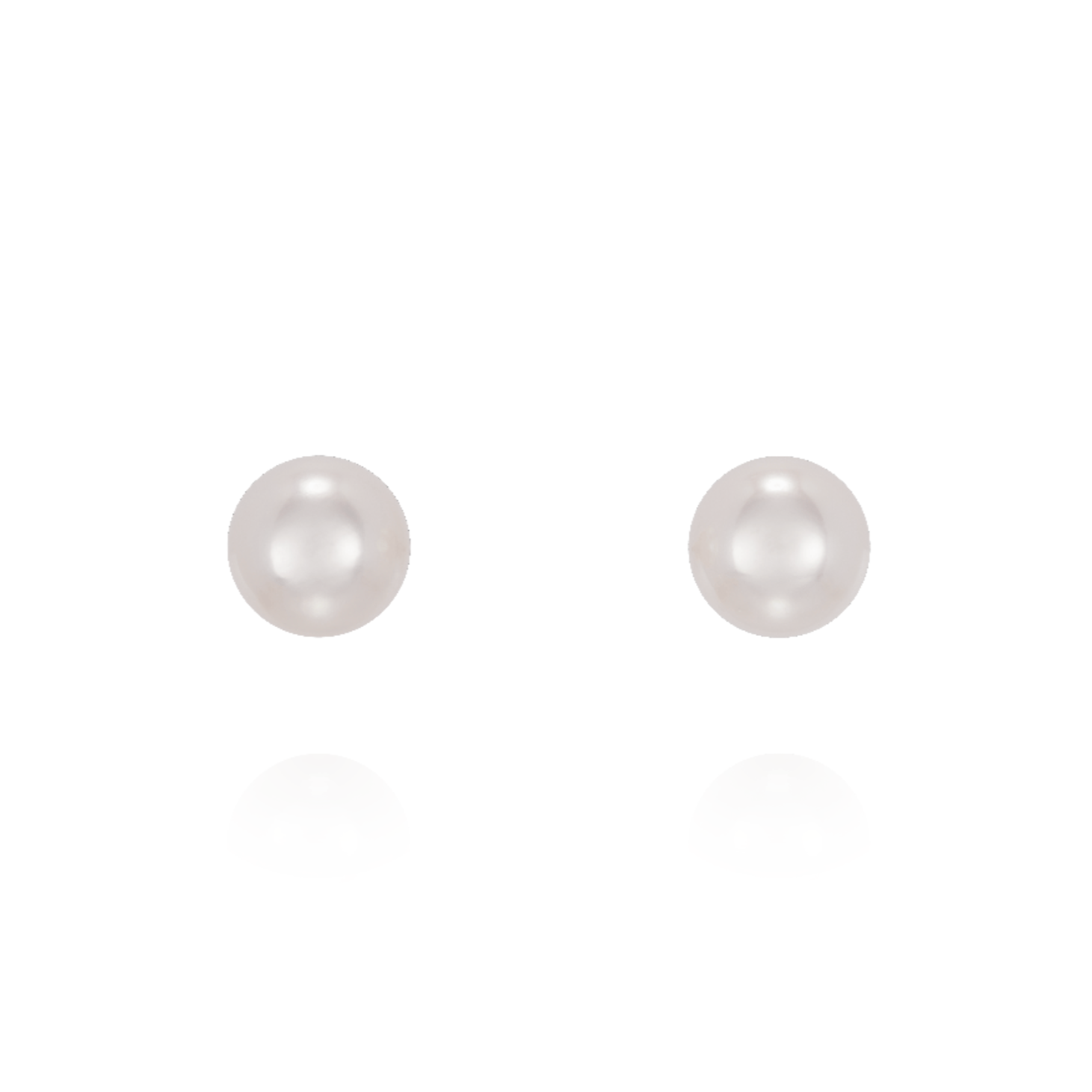 Freshwater Pearl Stud Earrings 5-5.5mm