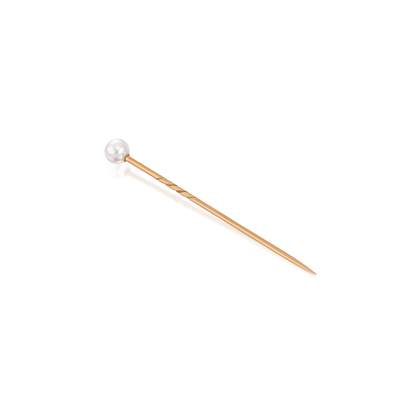 Natural Pearl Tie Pin