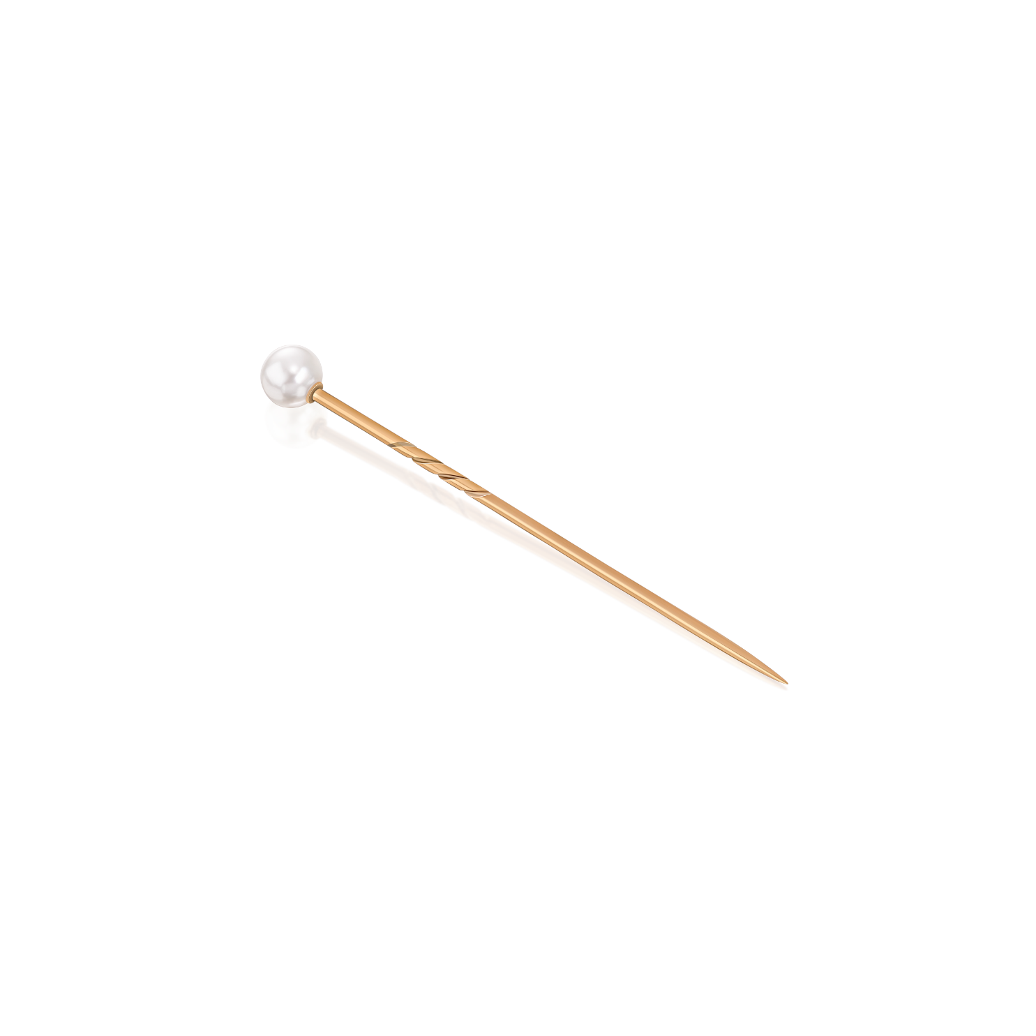 Natural Pearl Tie Pin
