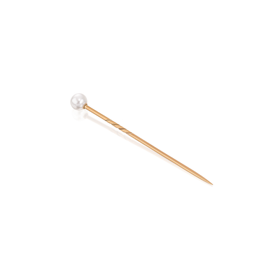 Natural Pearl Tie Pin