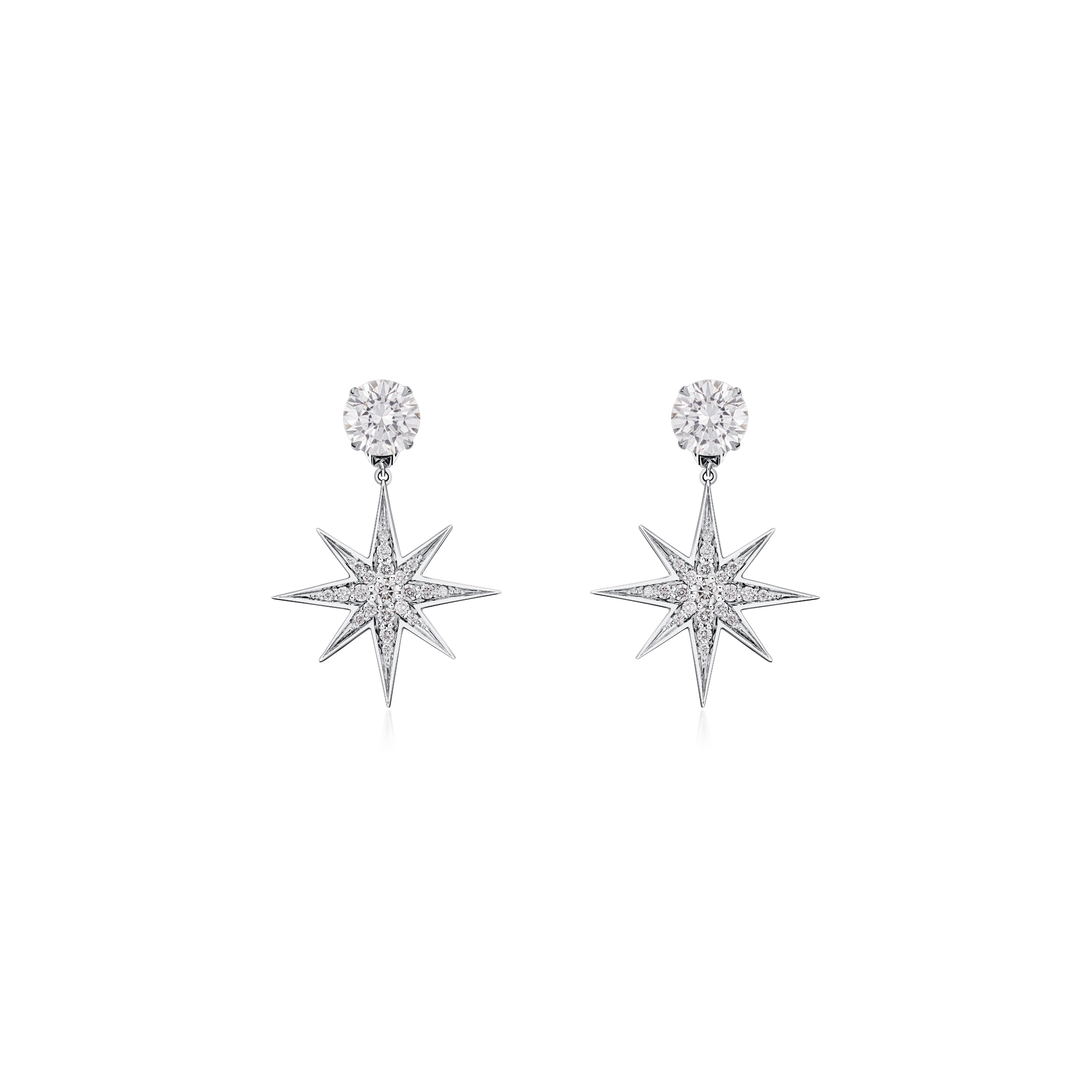 Sienna Collection Slide On/Off Earring Fittings without Diamond Studs