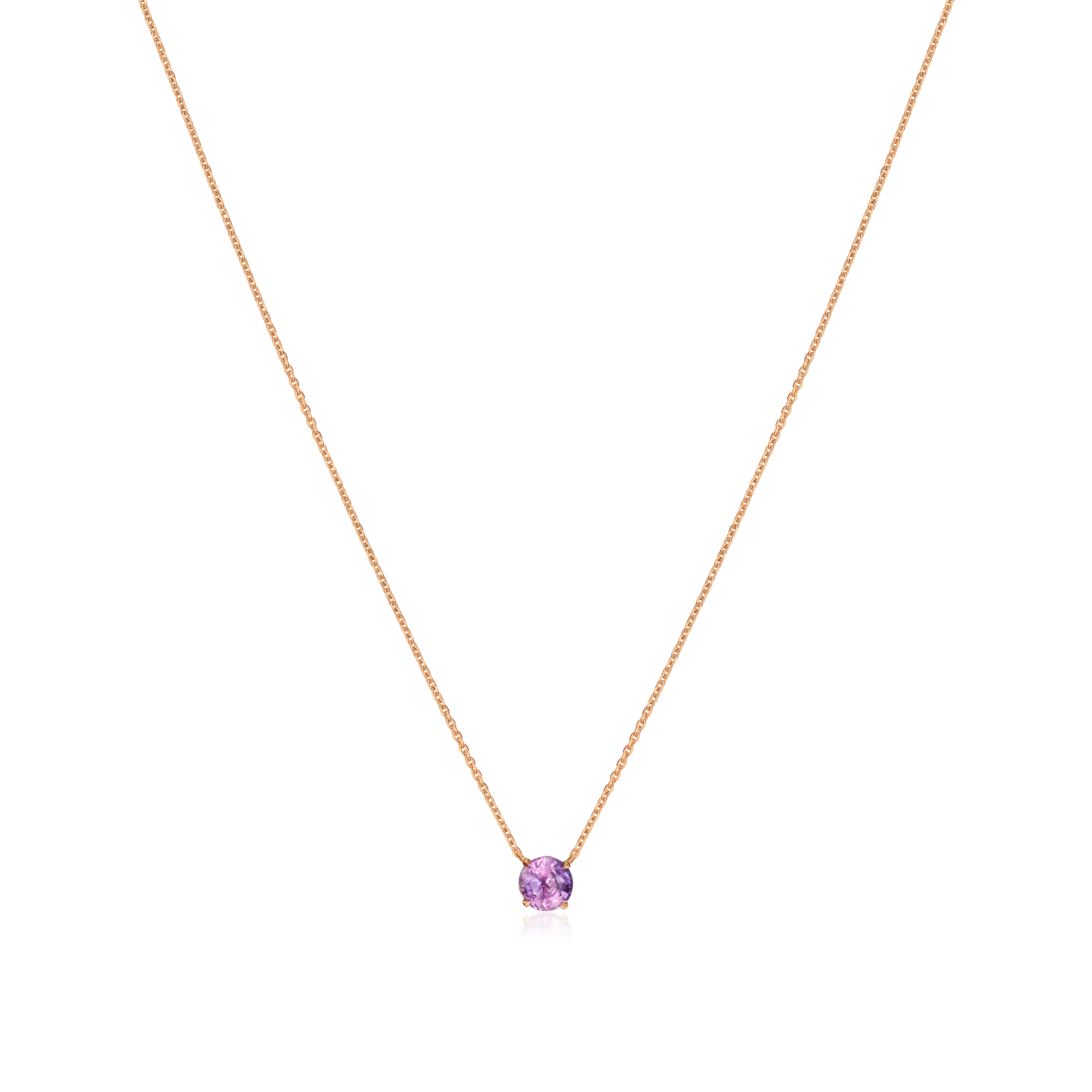 0.78ct Natural Bi-Colour Sapphire Pendant