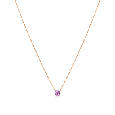 0.78ct Natural Bi-Colour Sapphire Pendant