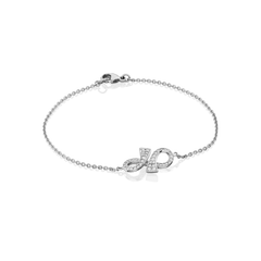 Infinity Collection Diamond Set Chain Bracelet