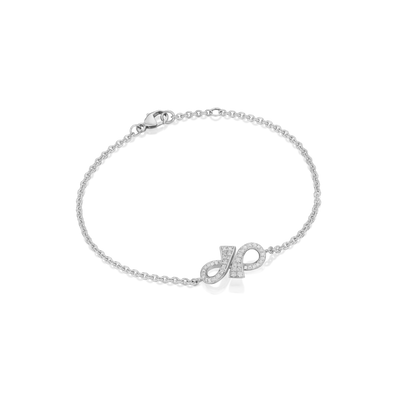Infinity Collection 18ct White Gold Diamond Set Bracelet