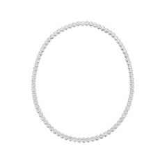 22.50cts Diamond Set Line Necklet