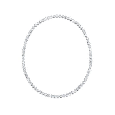 22.50cts Diamond Set Line Necklet