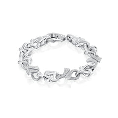 Infinity Collection 18ct White Gold Diamond Set Bracelet