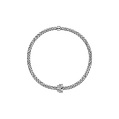 Fope Prima Flex'It 18ct White Gold Bracelet