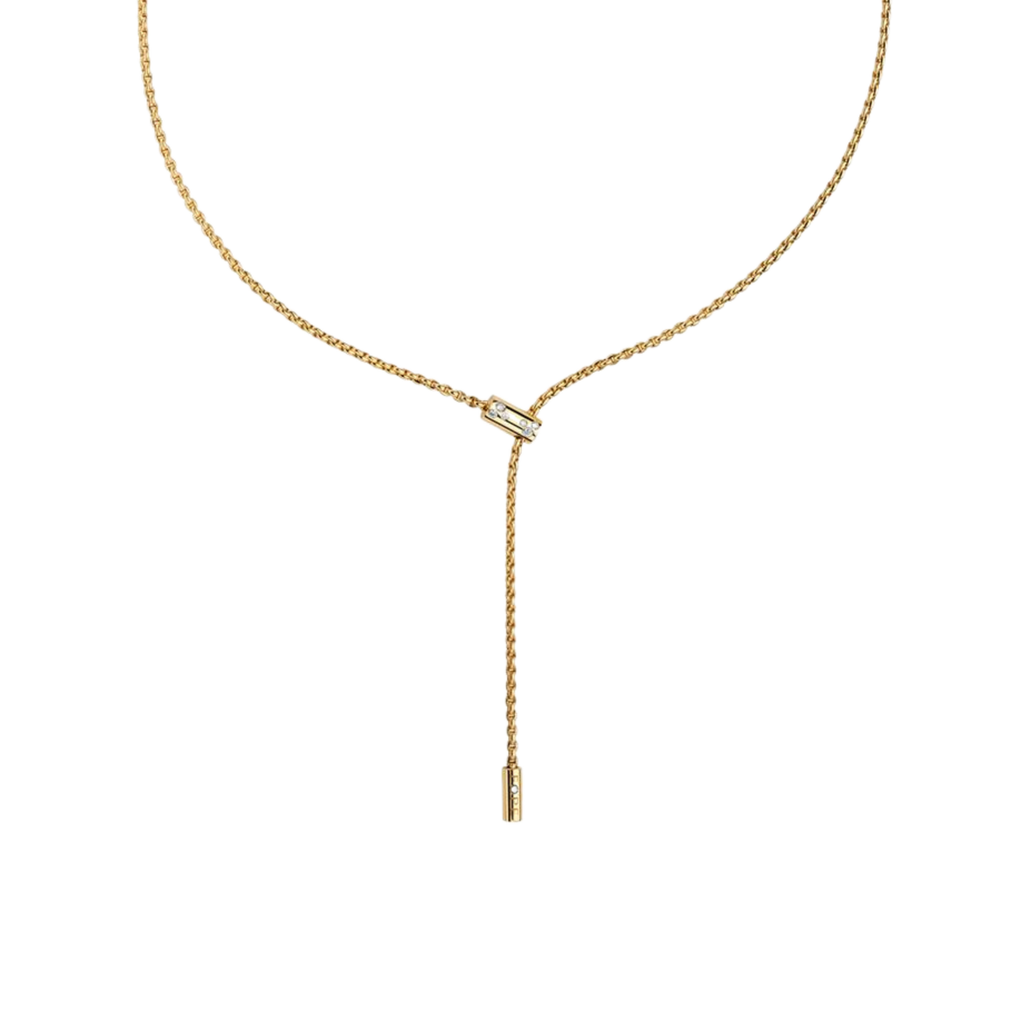 Aria 18ct Yellow Gold Diamond Set Necklace