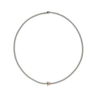 Prima Flex'It 18ct White Gold Necklace