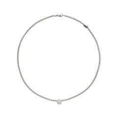 Eka 18ct White Gold Tiny Necklet