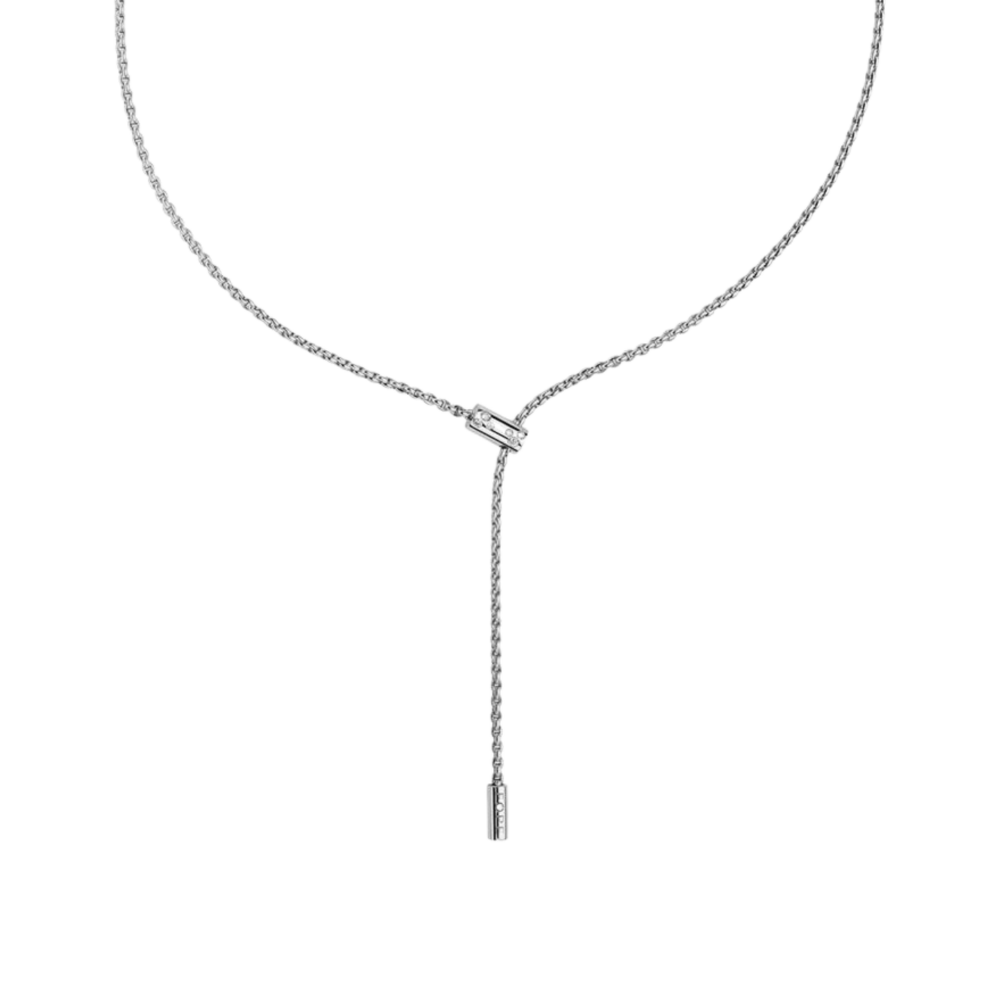 Aria 18ct White Gold Diamond Set Necklace