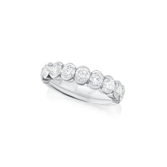 2.00cts Diamond-Set Half Eternity Ring