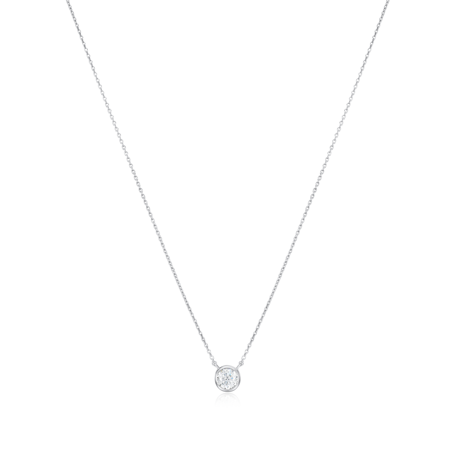 0.33ct Spectacle Set Diamond Pendant