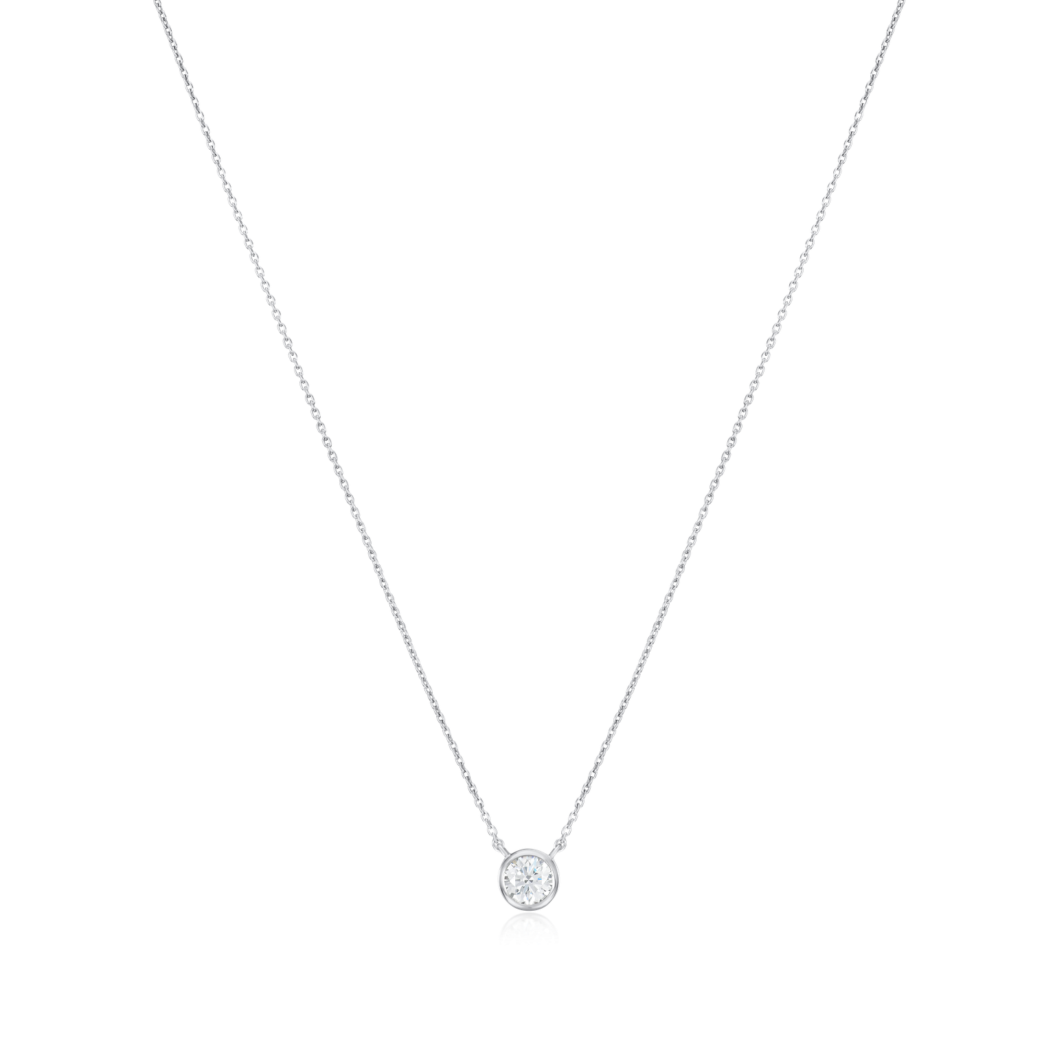 0.33ct Spectacle Set Diamond Pendant
