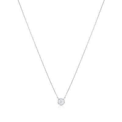 0.33ct Spectacle Set Diamond Pendant