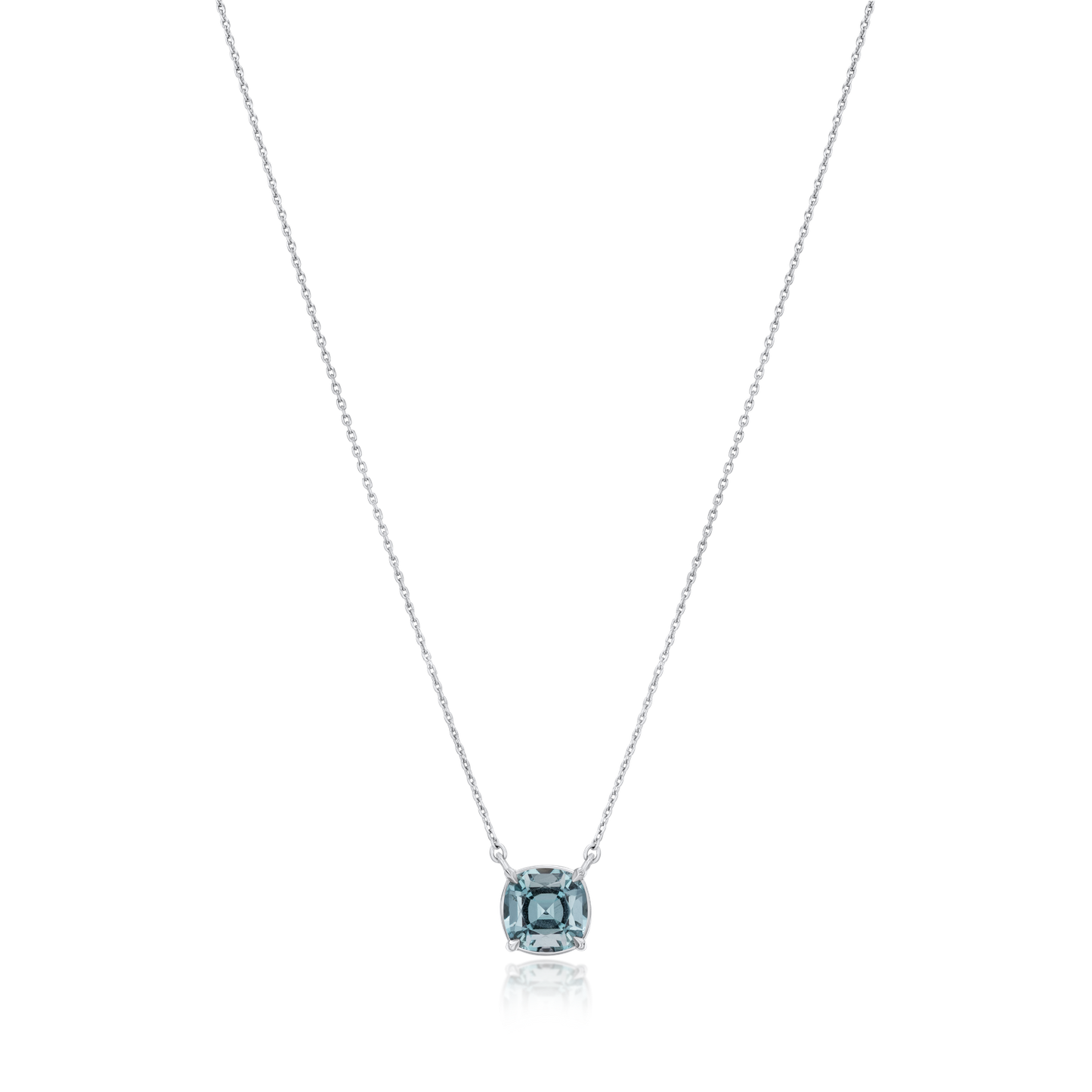 1.50cts Cushion Aquamarine Superfine Pendant