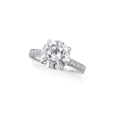 3.25cts Round Brilliant Cut Diamond Ring