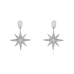 Sienna Collection Slide On/Off Earring Fittings without Diamond Studs