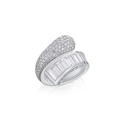 Infinity Collection Platinum Zoë Ring