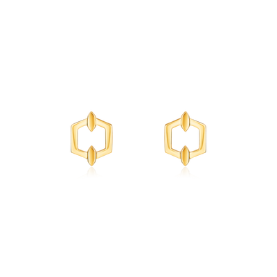 Nectar Collection 18ct Yellow Gold Stud Earrings