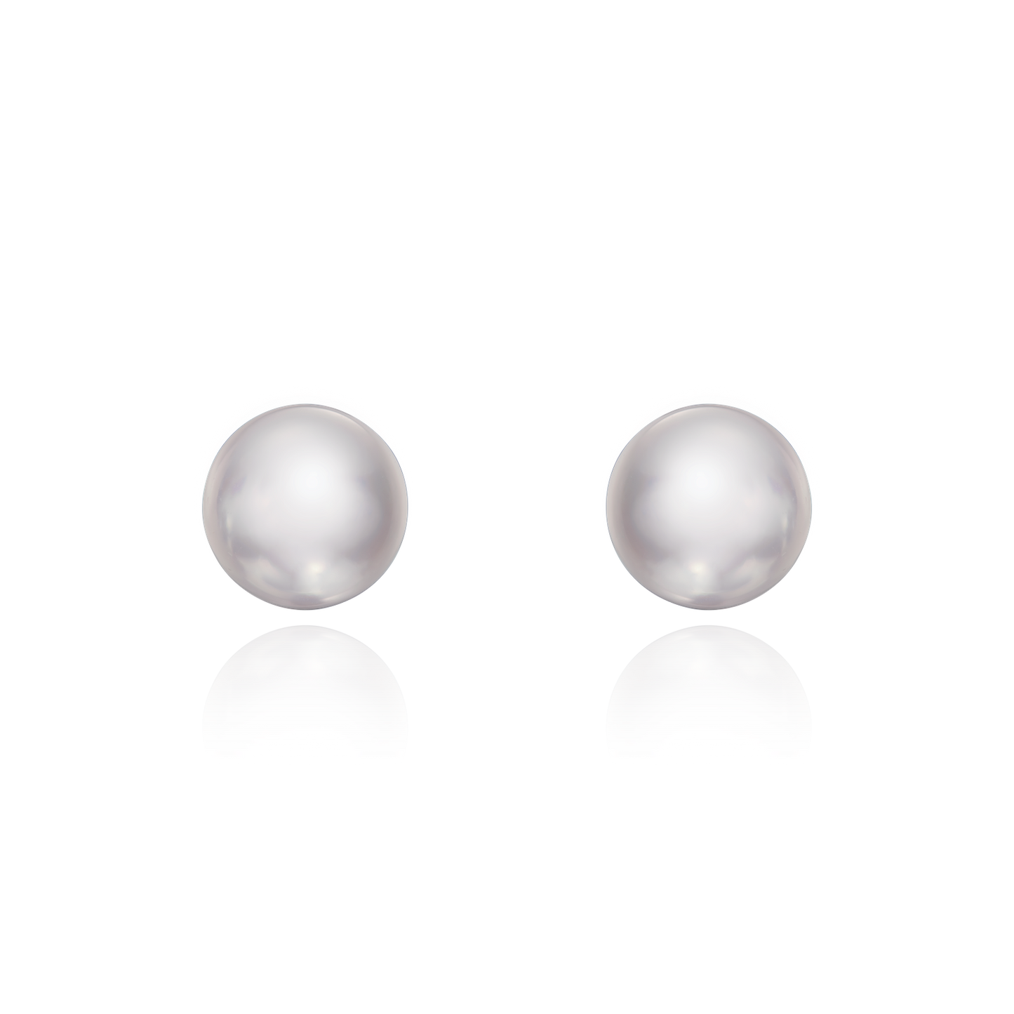 8-8.5mm Pearl 9ct Yellow Gold Earrings