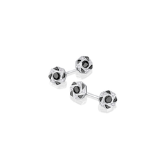 Onyx and Diamond Cufflinks