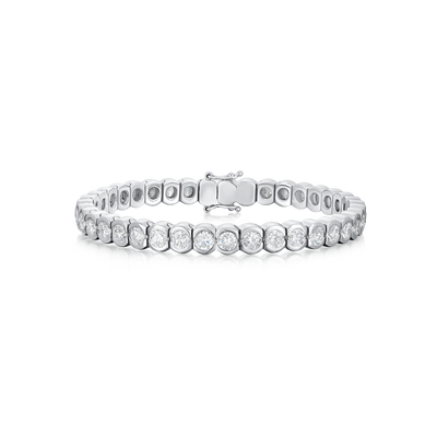 10.00ct Diamond Line Bracelet