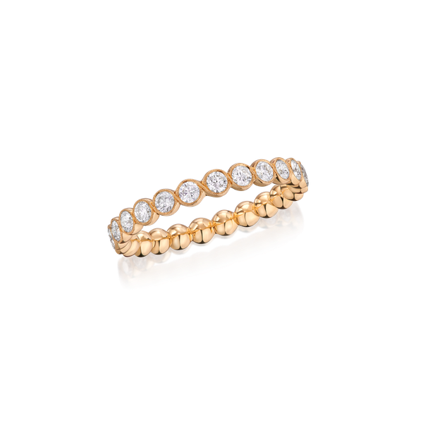 0.92ct Cup Set Diamond Full Eternity Ring