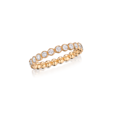 0.92ct Cup Set Diamond Full Eternity Ring