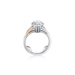 5.70cts Marquise-Cut Diamond Ring with Split Shoulders