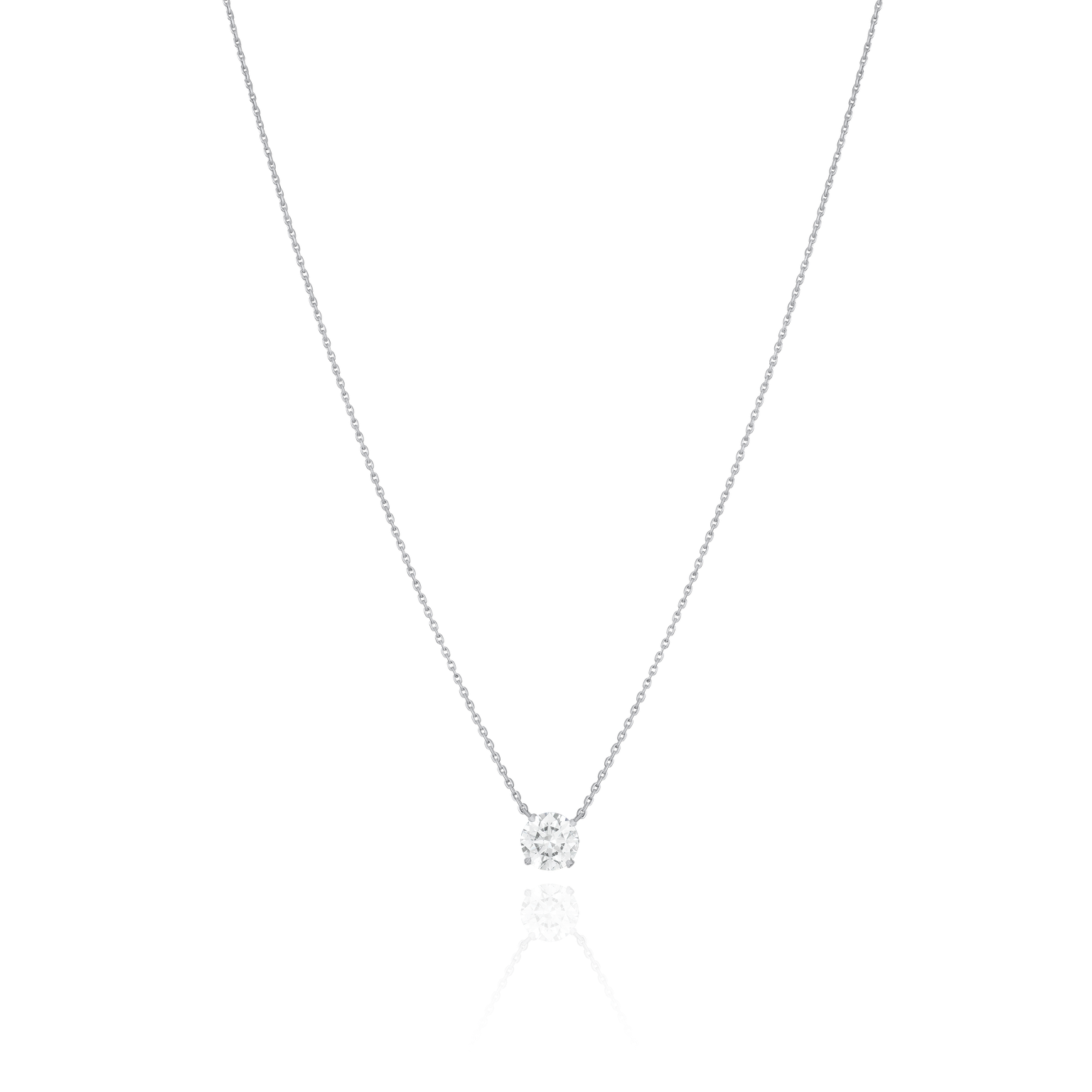 0.71cts Superfine Diamond Platinum Pendant