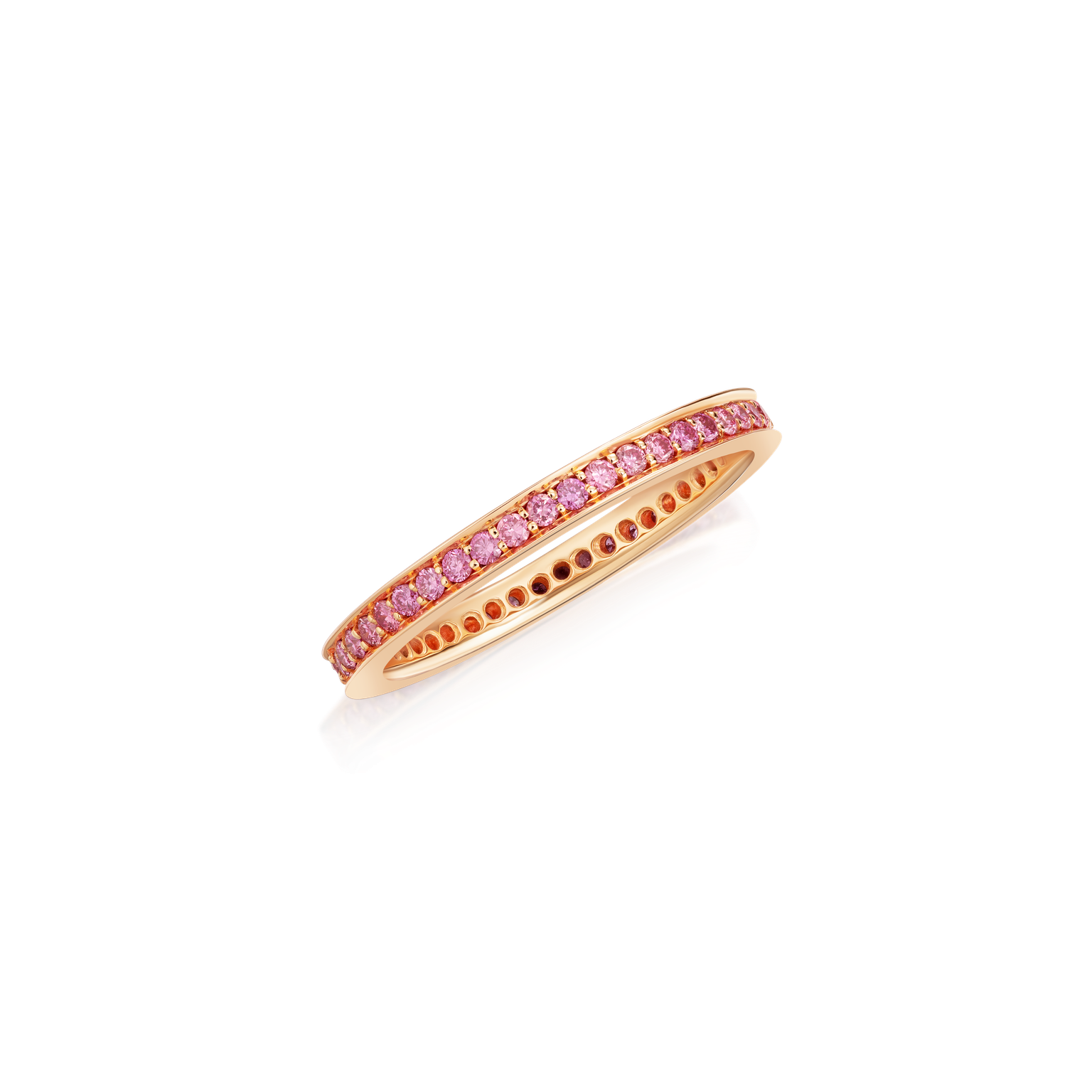 Skyline Collection Pink Diamond Ring 2mm