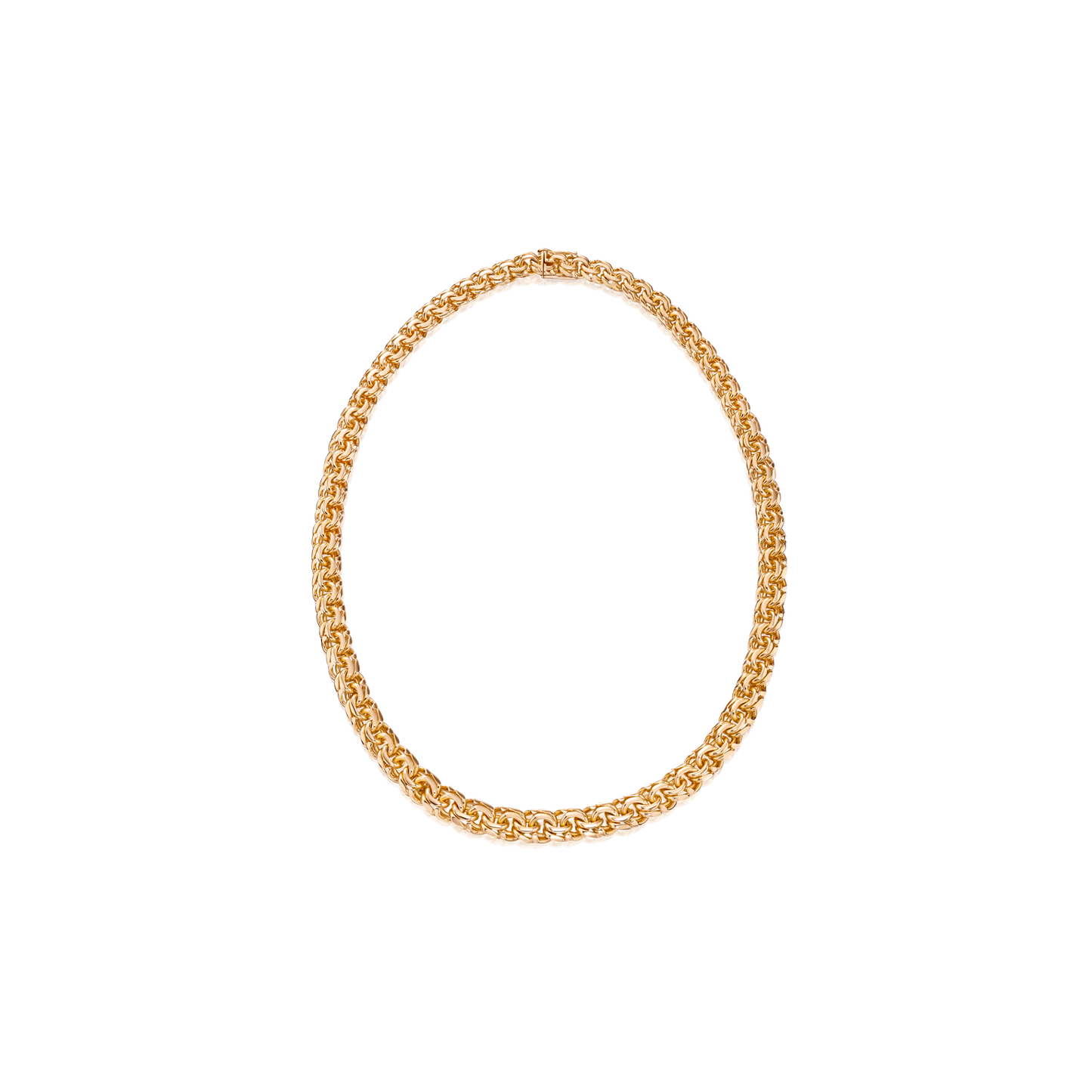 18ct Yellow Gold Curb Link Necklace