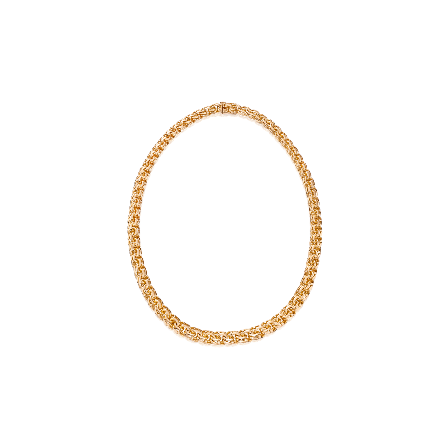 18ct Yellow Gold Curb Link Necklace