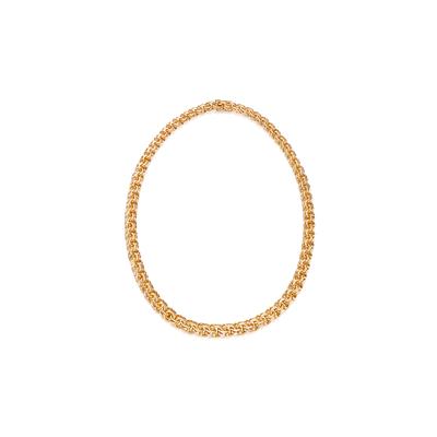 18ct Yellow Gold Curb Link Necklace