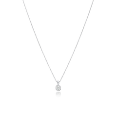 0.40cts Old Cushion-Cut Diamond Pendant