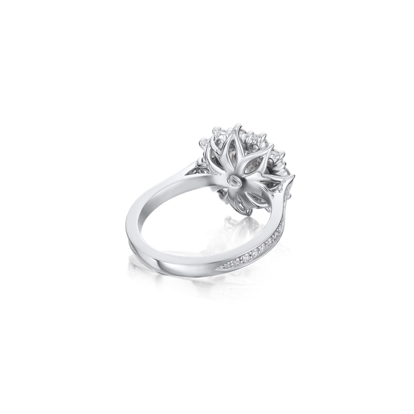 1.87cts Round Brilliant Cut Diamond Ravello Cluster Ring