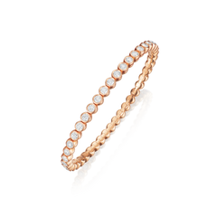 4.55ct Diamond Flexi Bangle in 18ct Rose Gold