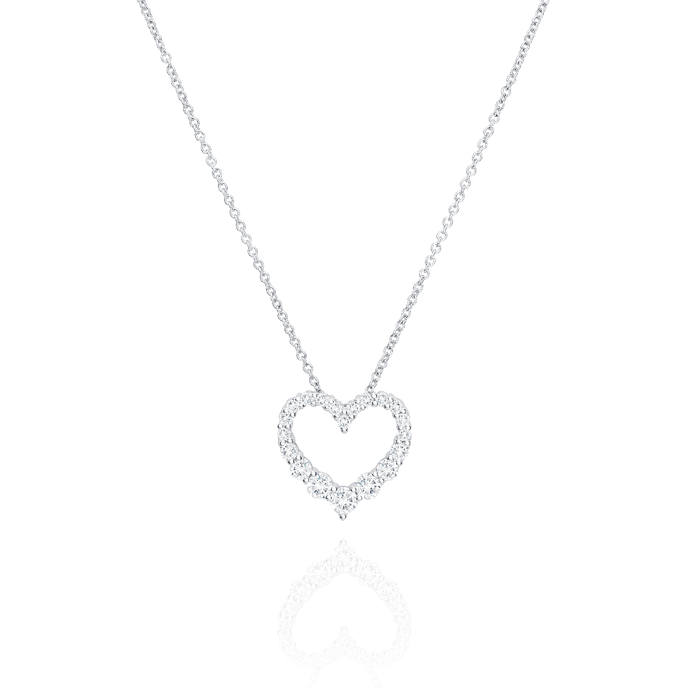 Diamond heart necklace tiffany deals